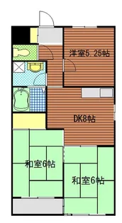 津江ビル【2階】の間取り