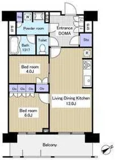 パークアクシス西船橋本郷町【8階】の間取り