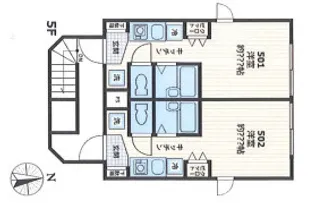 iON MEGURO W【4階】の間取り