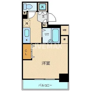 1Kの間取り画像