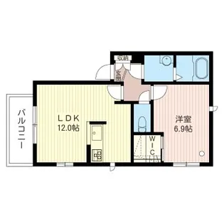 グランド ソレイユ【1階】の間取り