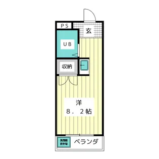 ラ・メゾン・タカギ【3階】の間取り