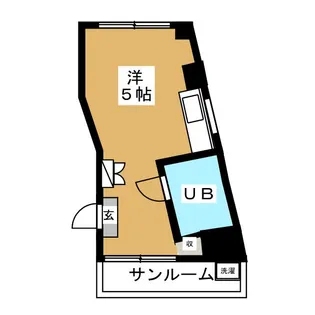 平澤ハイツ【3階】の間取り