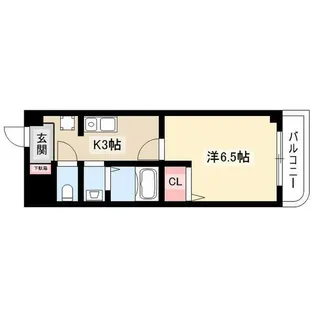 エスポワール・コーネン【5階】の間取り