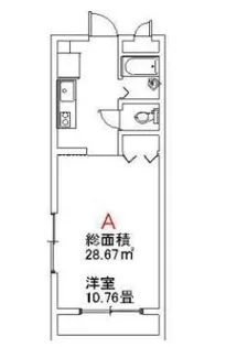 レジデンス南昭和【2階】の間取り