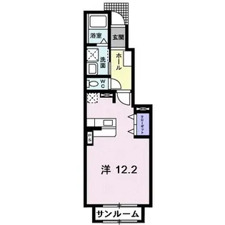 Inter One【1階】の間取り