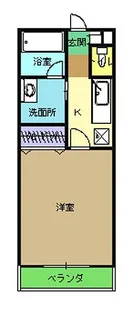 Honrade(オンラード)【3階】の間取り