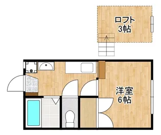 サンシャイン葵【1階】の間取り