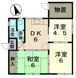 フェリシア【1階】の間取り