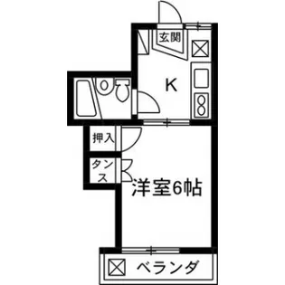 メゾンK【2階】の間取り