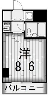 トーカン柏キャステール【4階】の間取り