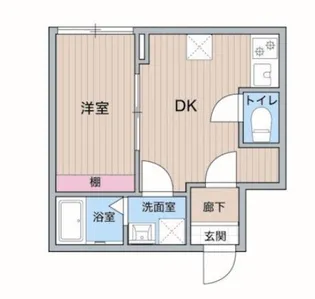 KINOHA STUDIO【1階】の間取り