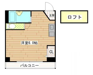EST横沼【3階】の間取り