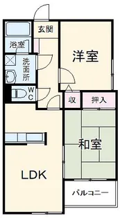 ポトフ【2階】の間取り