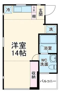 KataseBLDII【4階】の間取り