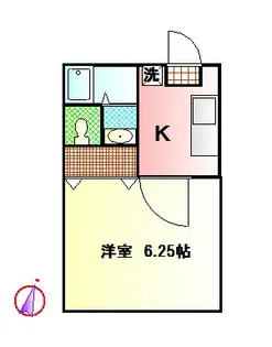第二コーポ秀美【2階】の間取り
