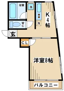 東京都世田谷区南烏山6【マンション】の間取り