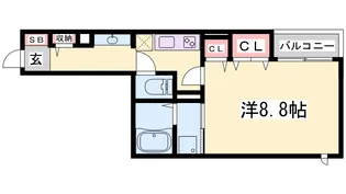 アルファオメガ【3階】の間取り