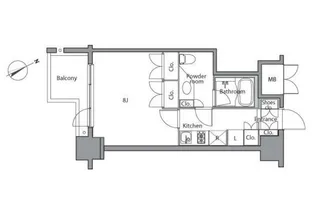 麻布台レジデンス【10階】の間取り