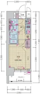 プレサンス岐阜ゼクシス【8階】の間取り