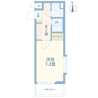 ハーフタイム【2階】の間取り