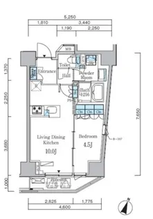 アーバンコア原宿【7階】の間取り