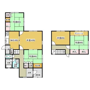青森県青森市矢作1【一戸建】の間取り
