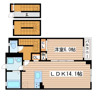 kujira-so【3階】の間取り