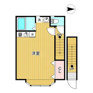 ジュネスクリエイトM【2階】の間取り