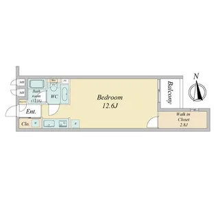 東京都世田谷区代田2【マンション】の間取り