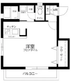 東京都新宿区市谷甲良町【マンション】の間取り