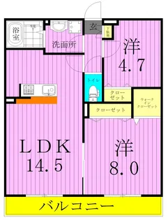 リブリ・カトル アルブル【3階】の間取り