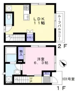 ラ フィーネの間取り