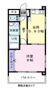 イースレジデンスII【2階】の間取り