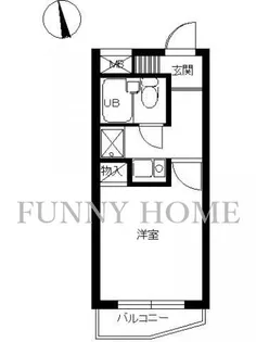 東京都目黒区東が丘1【マンション】の間取り