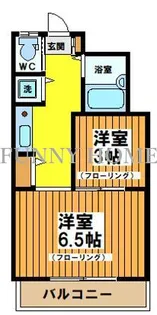 東京都杉並区下高井戸1【マンション】の間取り