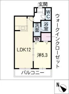 フレシール【1階】の間取り