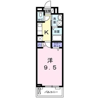 大阪府松原市天美東6【アパート】の間取り