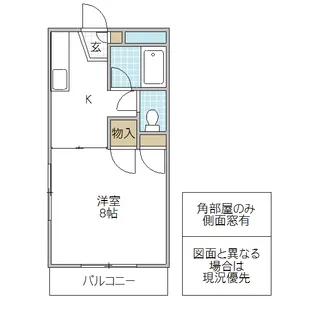 グリーンハイツ【1階】の間取り