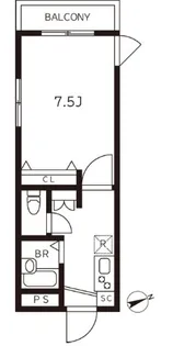 コンフォルタ練馬【2階】の間取り