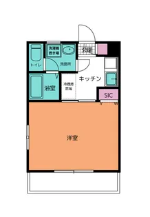 リトルハウス【2階】の間取り