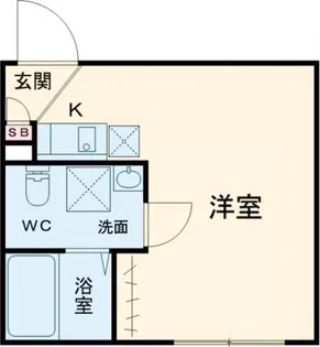 アミスタ新小岩【2階】の間取り