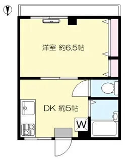 ヴィラ栄【2階】の間取り