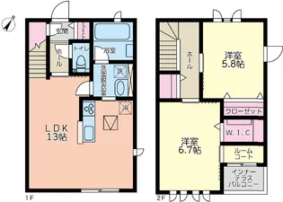 神奈川県横浜市栄区鍛冶ケ谷1【一戸建】の間取り