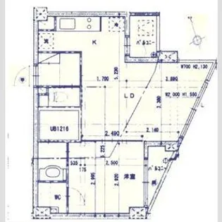 ベルジューレ高輪の間取り