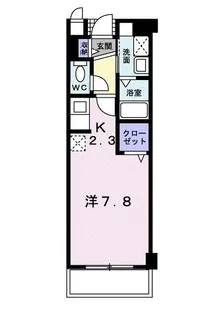 フォンテーヌ【3階】の間取り