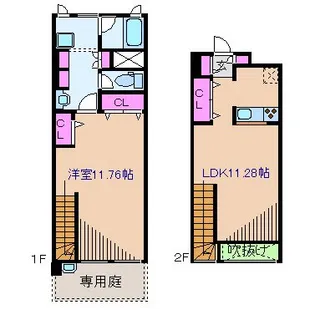 スタイリオ妙蓮寺の間取り