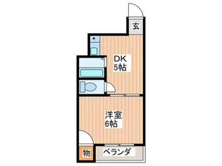 マンションセヌリ【2階】の間取り