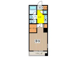 ア-ツタチバナ【4階】の間取り