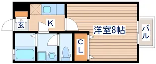 グランデ岩切【2階】の間取り
